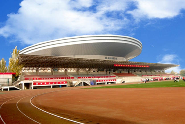 枝江体育场看台网架工程